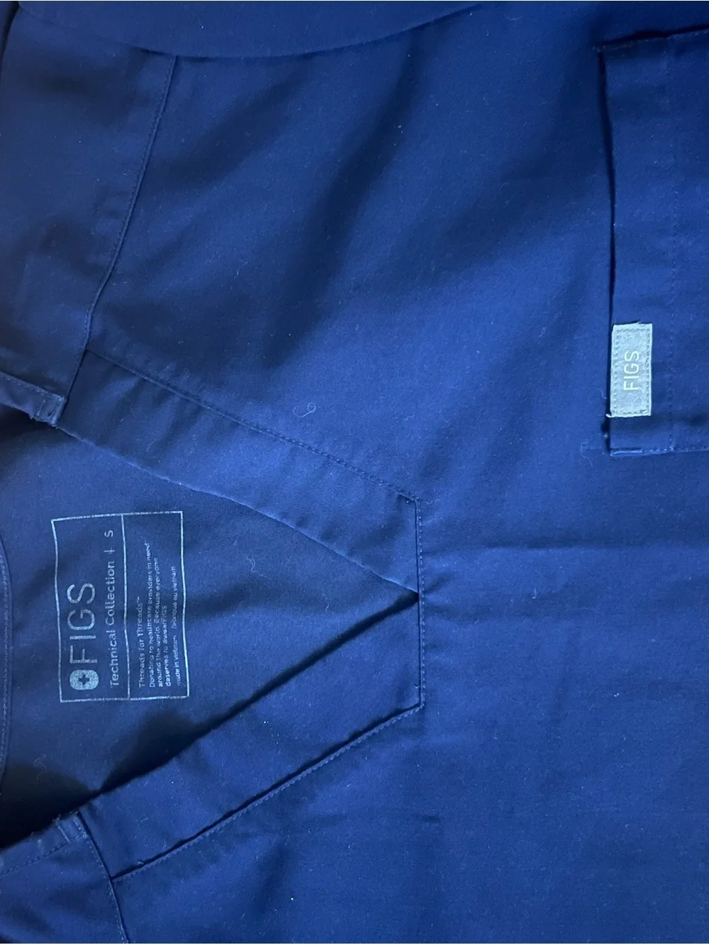 Figs deep navy